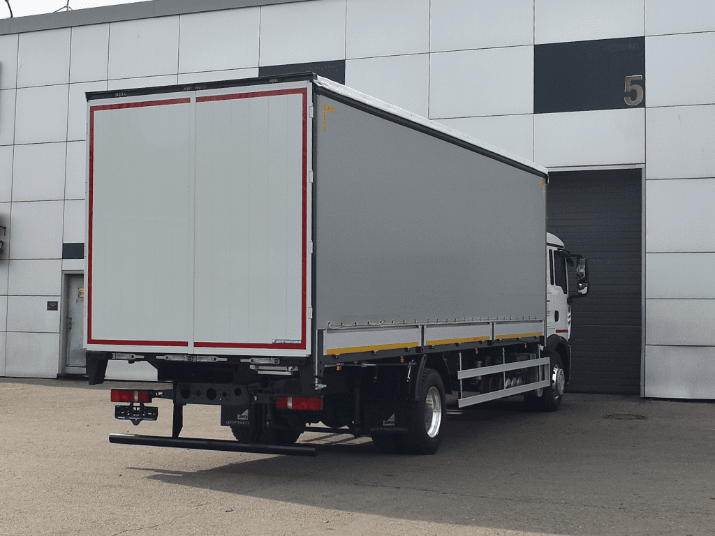 Шторный фургон на шасси Howo T5G